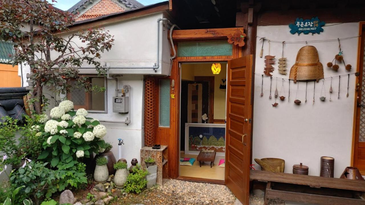 Hotel The Blue Cradle Jeonju Exterior foto