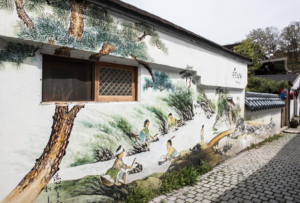 Hotel The Blue Cradle Jeonju Exterior foto